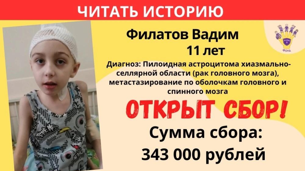 Филатов Вадим Храбрый Я, Благотворительный Фонд