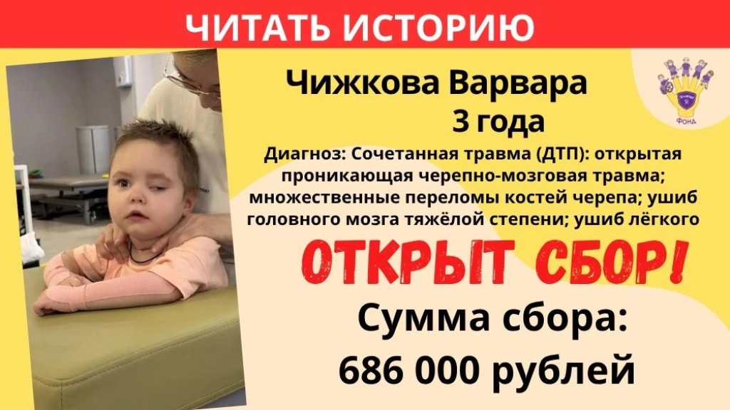 Чижкова Варвара Храбрый Я, Благотворительный Фонд