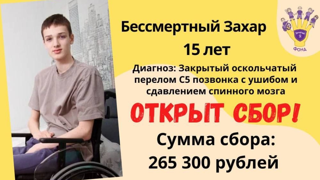 Помочь детям Храбрый Я, Благотворительный Фонд