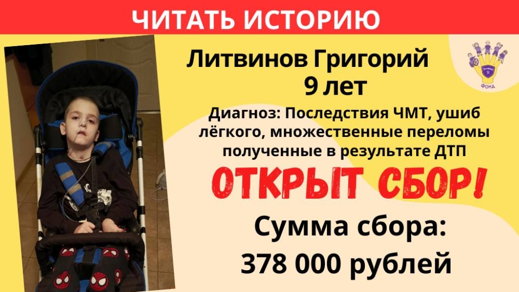 Литвинов Григорий Храбрый Я, Благотворительный Фонд